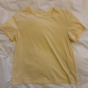 GAP Soft Butter Yellow Tee 100% Cotton